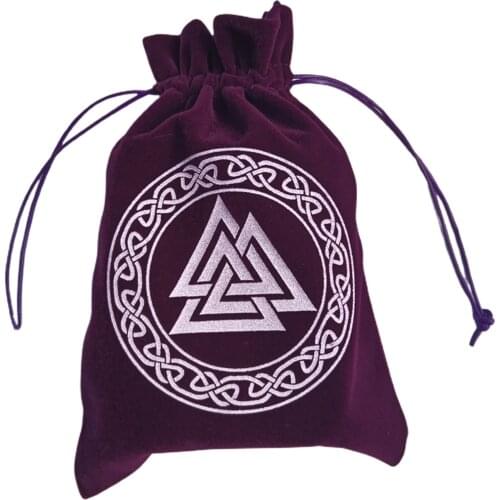 13x18CM Tarot Storage Bag Flannel Card Board Game Storage Bags Deck Table Games