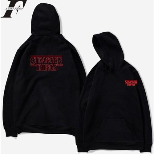 LUCKYFRIDAYF Stranger Things Hoodie Sweatshirts printed casual Pocket Long Sleeve men women Hooded Sweatshirt pullover Tops 4XL
