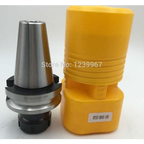 High Precision BT50 Collet Chuck ER40 Toolholder M24 Drawbar Thread 8000rpm for CNC Machine New