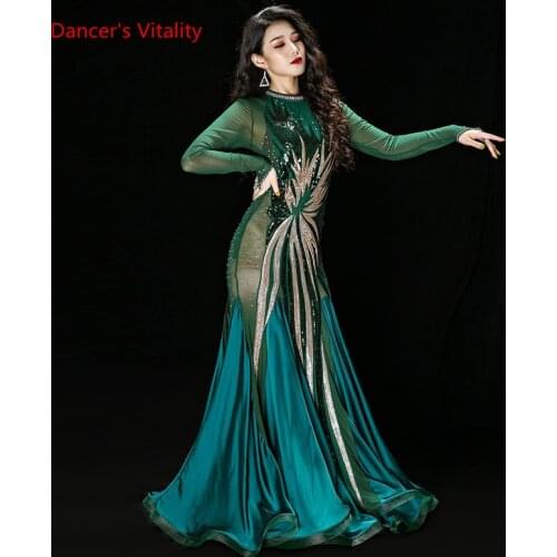 Belly Dance Performance Clothes Iraq Iraq Hair Swing Skirt Belly Dancing Performance Clothes Competition Clothes Oriental Outfit