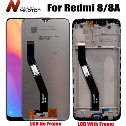 6.2" Original LCD For Xiaomi Redmi 8 LCD Display Screen Touch Panel Digitizer With Frame Replacement For Xiaomi Redmi 8A LCD