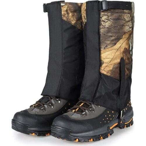 1 Pair Outdoor Snow Kneepad Skiing Gaiters Hiking Climbing Leg Protection Breathable Sport Safety Waterproof Leg Warmers