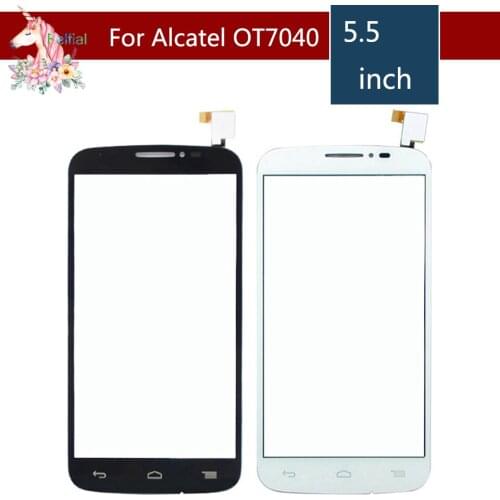 5.0" For Alcatel One Touch Pop C7 OT7040 7041 7040A Touch Screen Digitizer Sensor Outer Glass Lens Panel Replacement