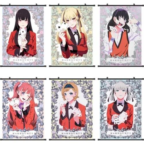 Diamond Embroidery Jabami Yumeko Kakegurui Gambling School Diamond Painting Diamond Inlaid Diamond Mosaic Home Decor Paris Art