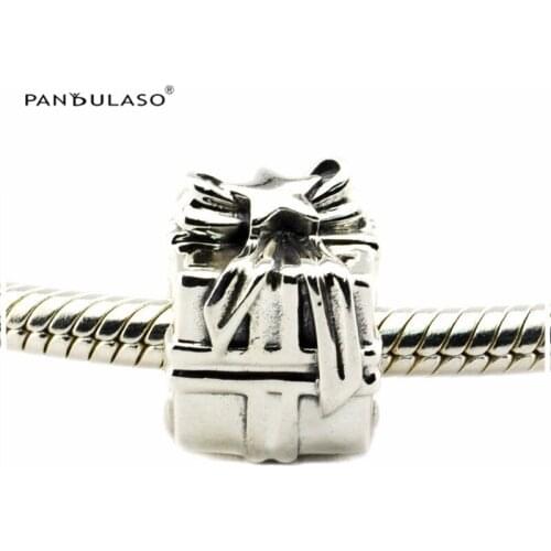 Gleaming Gift Treasured Charm Sterling Silver Jewelry For Beaded Chain Bracelets & Bangles Woman DIY Beads For Jewelry Making