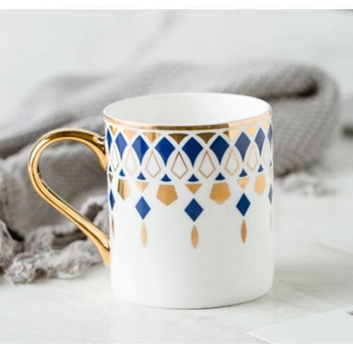 Italian Classic Style Creative Retro Mug Matte Ceramic Coffee Cup Breakfast Cup Couples Tea Cups Mug Western Eco Friendly