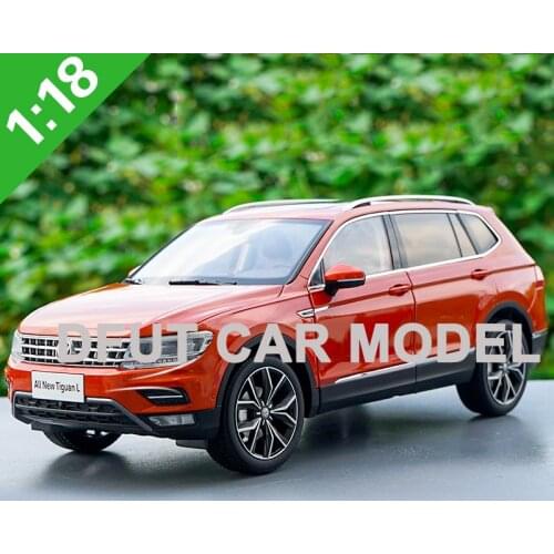 Diecast 1:18 Alloy Toy Sports Car Model TIGUAN L 2017 of Childrens Toy Cars Original Authorized Authentic Kids Toys Gift