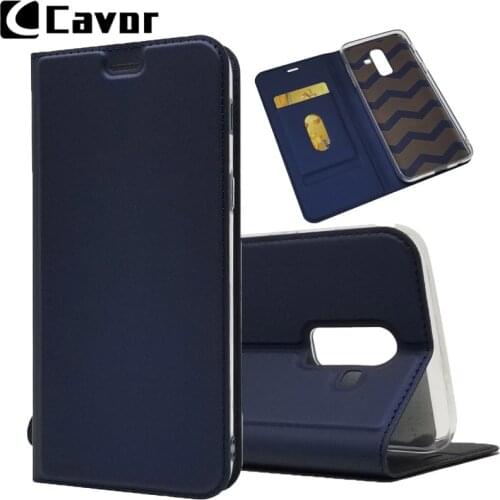 Fashion Leather Flip Coque Case For Samsung Galaxy J8 2018 Cases Cover Wallet Book Fundas Hoesjes Mobile Phone Accessories Etui