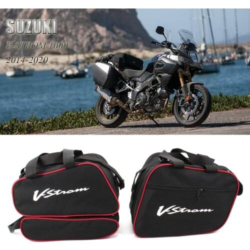 Motorcycle Bags Saddlebag Luggage Bags Travel Knight Rider For SUZUKI V-STROM 1000 VSTROM 650 DL1000 DL650 DL1050 / XT 2014-2020