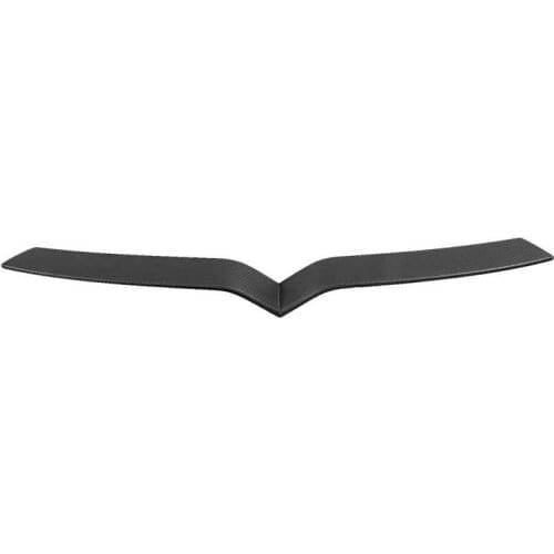 Grill Strip Cover Front Grille Cover Trim Dry Carbon Fiber Grill Strip Sticker Fit for Tesla Model X 2016‑2021 Grill Trim
