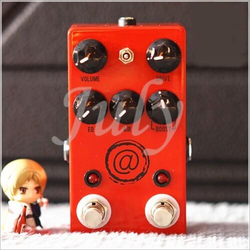 The new JHS AT+ Andy Timmons signature model, distortion overload, single block effect, separate Boost circuit