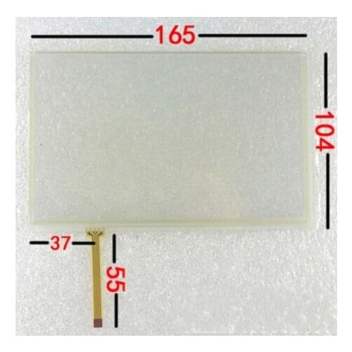 New 7.1 inch AT070TN84 touch screen 164*104 free shipping