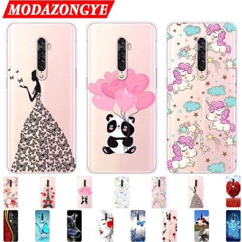OPPO Reno2 Case Reno2 F Case Silicone TPU Phone Case For OPPO Reno2 F 2F Reno2F Case Soft Back Protective Cover