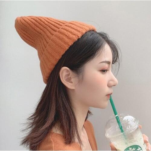 Autumn Winter Hat Warm Wool Cap Men Girl Hat Women Head Knit Hat Thickening Earmuffs Cold Cap Couple Hat