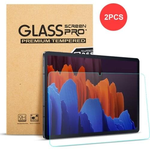 Tempered Glass Film for Samsung Galaxy Tab S7 2020 T870 T875 Tempered Guard 2PCS Screen Protector CASE for Samsung T860 P610