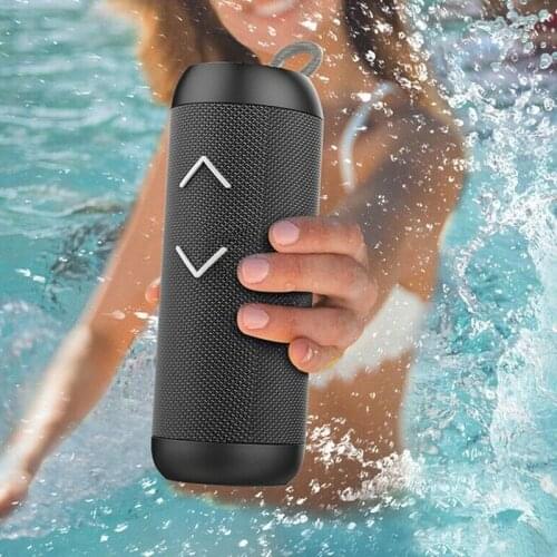 Portable Bluetooth Speaker Wireless Bass Column Waterproof Outdoor Speakers Boombox AUX USB Subwoofer Stereo Loudspeaker Som