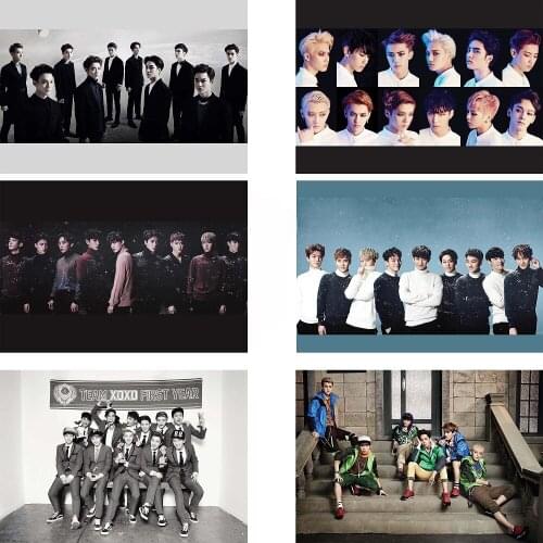 EXO Poster 5D Diamond Painting Diamond Embroidery DIY Diamond Art Full Diamond Handmade Gift