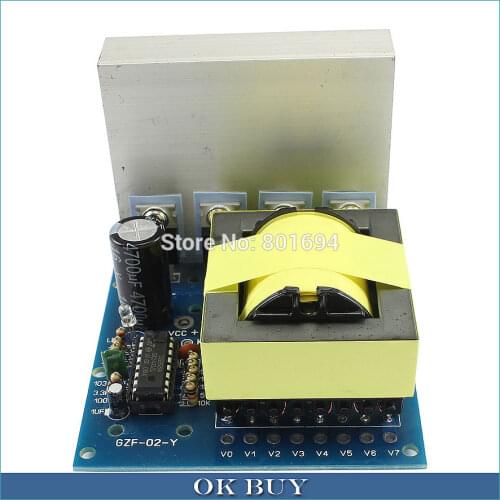 500W DC12V To AC 18V 0~160V~220V~380V DC-To-AC Inverter Pre-amplifier Boost Converter Module