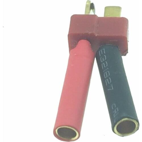 T-Plug Deans Male to 4MM Banana Bullet Female No wire adapter fr LiPo discharger