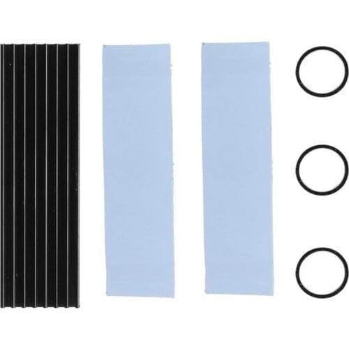 1pc M.2 Hard Drive Cooling Silicon Heat Sink Ngff/nvme Ssd Specifications Drive Vest 2280 Cooling State X7D3