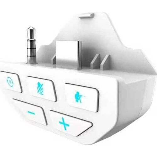 Stereo Headset Adapter Mic Headphone Converter for Xbox One Controller Sound Enhancer Gamepad Accessories