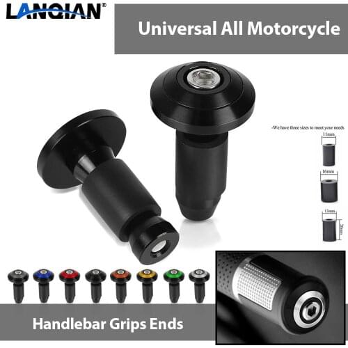 For Ducati 797 MONSTER 797 M797 HYPERMOTARD 821 950 MULTISTRADA Motorcycle Handle Bar End Cap Anti Vibration Silder Plug Parts