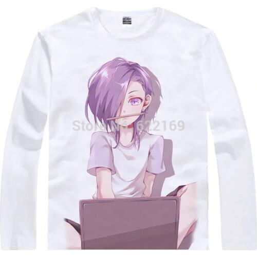 Working Demon King Hanzo Urushihara T Shirt Anime Japanese Famous Animation Novelty Summer Mens T-shirt Cosplay Costume Clothing