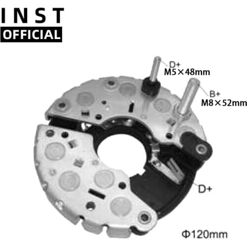 ALTERNATOR GENERATORS RECTIFIER BRIDGE FOR BR720 1 127 320 720 1 127 320 741 1 127 320 911 RB-77H 136372