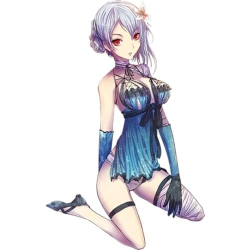 Personality Car Sticker Car-styling Super Cute Beauty Kaine Anime Nier JDM Window Decal Rear Windshield Accessories Apply To Car