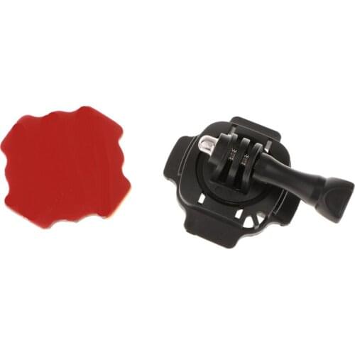 360 Degree Rotating Helmet Mount Adhesive Sticker for for GoPro 4 3+ Camera