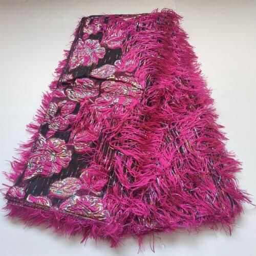 MIQIER High Quality African Nigerian Tulle Lace Fabric Organza Damask Embroidery Guipure Prom Dresses Wedding Party zp014