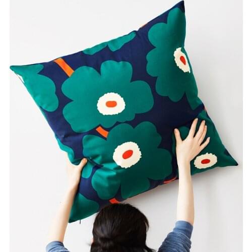 SUNFLOWER Soft Big Pillowcase Cushion Sofa Bed Head Back Pillow Large Backrest Cushion