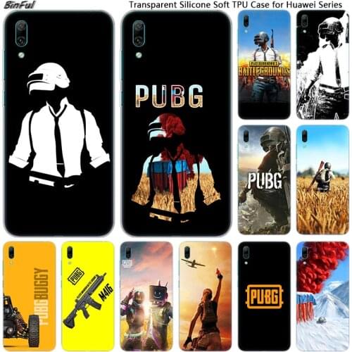 Hot Keep Calm Pubg game Soft Silicone Phone Case for Huawei Mate 10 20 Lite Pro Enjoy 9S Y9 Y7 Y6 Y5 2019 2018 Pro 2017 Fashion