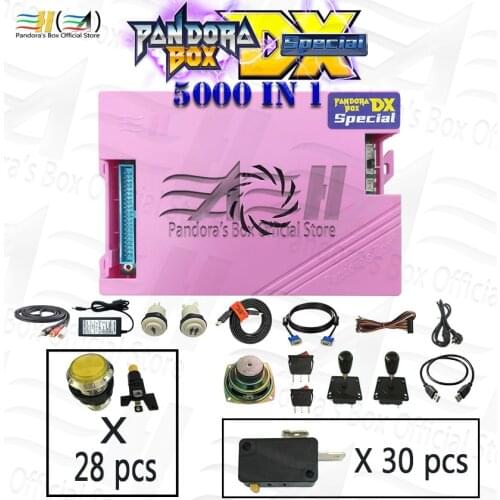Pandora Box DX 3000 in 1 can save game progress Joysticks Arcade Stick button set joystick diy arcade controls machine parts