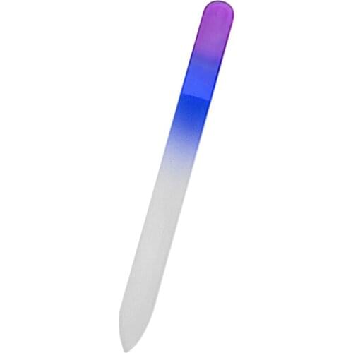 Double Head Glass Nail Art Files Natural Nails Grinding Sanding Buffer Tools