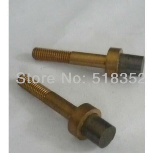 Electric Conduction Assembly including High Density Power Feed Contact and Conductive Brass Rod of Wire Cut EDM Parts