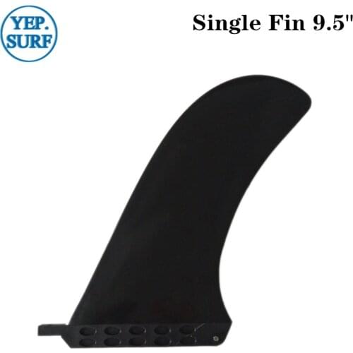 Surfing 9.5 Length Plastic Fins longboard fin 9.5 inch Single Fins Longboard Fins