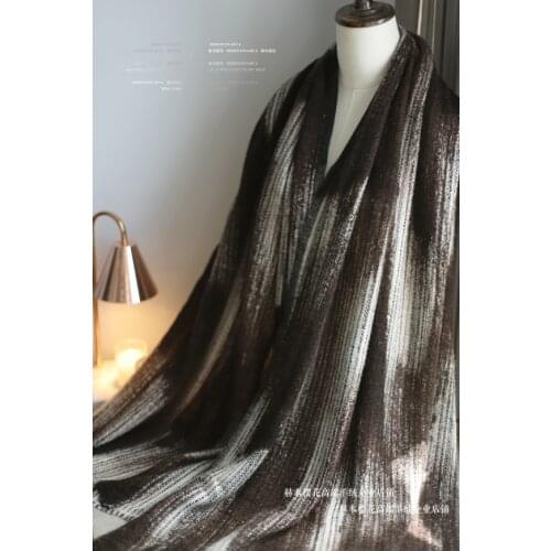 Literary cashmere wool shawl, autumn and winter classic warm cashmere scarf