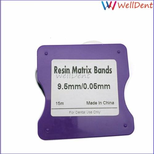 Dental Lab Restoration Light Cured Resin Striproll Clear Matrix Bands For Anterior Dental Instrument Dental Materials