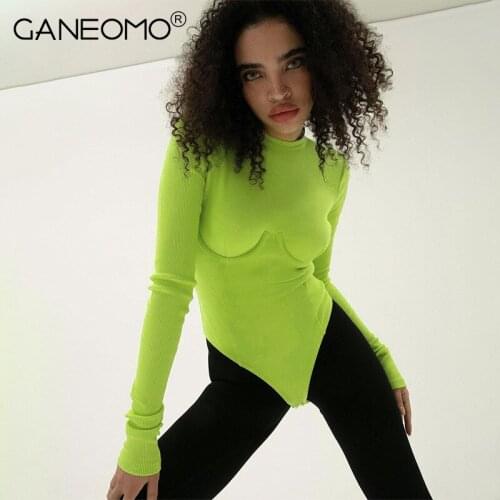 Long Sleeve Knitted Skinny Bodysuits Women Clothes Winter Autumn Elegant Rompers Blue Black Green Casual Body Top Jumpsuits