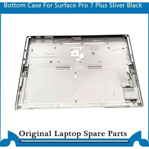 Orignal New Bottom Case For Surface Pro 7+ 7Plus Sliver Black with Stand