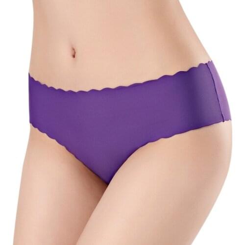 Ladies Low-Rise Briefs Panties Female Intimates Women Seamless Panty Underwear Sexy Lingerie