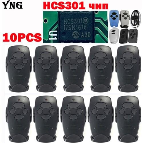 10pcs Remote DOORHAN TRANSMITTER 4 Remote Control for barrier 433mhz Rolling Code DOORHAN Garage Door Remote Control