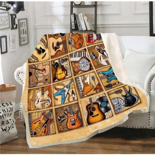 3D Flannel Blanket Bedspread Blankets Vintage Bedding Square Picnic Boys Girls Soft Blanket Creative Pattern Design Decorations