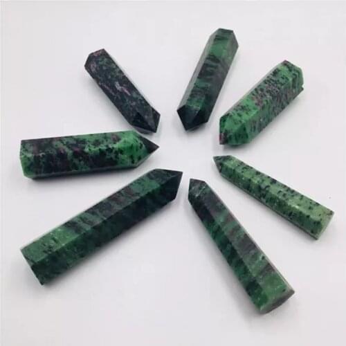 4-9CM Natural Morganite Crystal Quartz Crystal Stone Point Healing Hexagonal Wand Treatment Stone Dropshipping