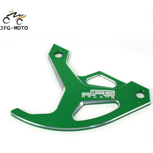 Motorcycle CNC Aluminum Rear Brake Disc Guard For KAWASAKI KX125 04-05 KX250 04-07 KX250F 2004-2017 KX450F 06-17 KLX450R 07-09