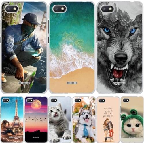 For Fundas Xiaomi Redmi 6A Case Cover For Capa Xiaomi Redmi 6A Soft TPU Silicone Phone Back Cover Case For Xiomi Redmi 6A Cases