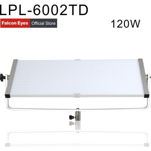 FalconEyes 120W Diving Fotografia LED Photo Light Panel Bi-Color Soft Daylight For Studio Video Interview Lighting LPL-6002TD