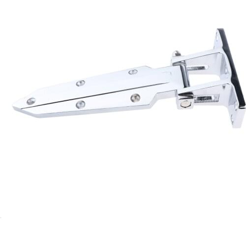 Chrome Reversible Heavy Duty Double Knuckle Hinge for Walk-In Freezer/Cooler/Refrigerator SK2-1460