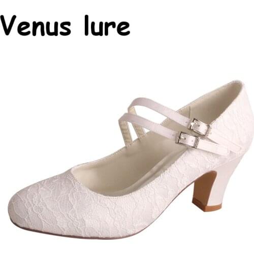 Dress Shoes with Laces for Women Block Heel Lace Formal Shoes Round Toe Size 10